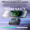 Benks Power bank 5000mAh YP59 3 az 1-ben - Type C - mágneses, indukciós 15W fekete - 4. kép