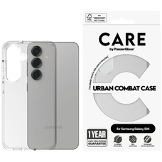 CARE by PanzerGlass Flagship Urban Combat tok Samsung Galaxy S25 - Átlátszó