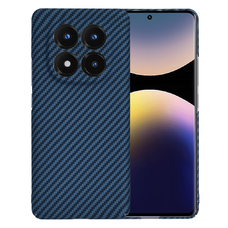  Techsuit - Karbonit Szálhéj - Xiaomi Redmi Note 14 Pro+ 5G - Cián tok
