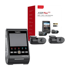VIOFO A229 Plus 3CH Autós kamera 2K + 1080p WiFi, GPS