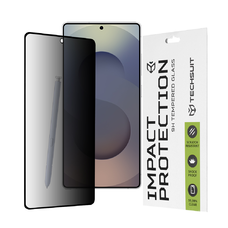  Techsuit - 111D Teljes Ragasztású Adatvédelmi Fólia - Samsung Galaxy S25 Ultra - Fekete üvegfólia