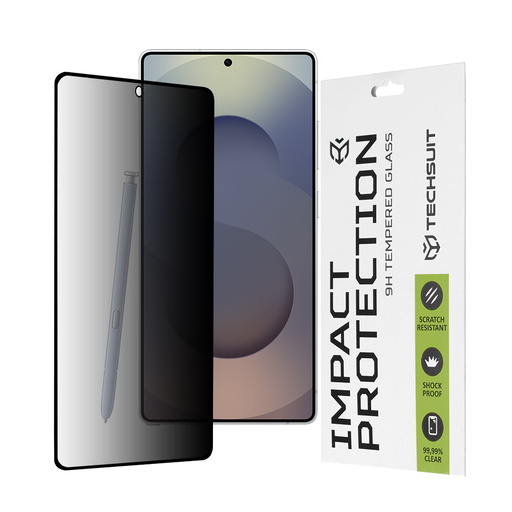 Techsuit - 111D Teljes Ragasztású Adatvédelmi Fólia - Samsung Galaxy S25 Ultra - Fekete üvegfólia Techsuit - 111D Teljes Ragasztású Adatvédelmi Fólia - Samsung Galaxy S25 Ultra - Fekete üvegfólia