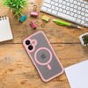 FULL MATTE MAG COVER tok kompatibilis MagSafe technológiával XIAOMI REDMI NOTE 14 PRO 5G készülékre, világos rózsaszín - 0. kép FULL MATTE MAG COVER tok kompatibilis MagSafe technológiával XIAOMI REDMI NOTE 14 PRO 5G készülékre, világos rózsaszín - 0. kép