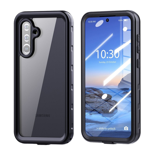 SHELLBOX A36 vízálló tok SAMSUNG A36-hoz fekete SHELLBOX A36 vízálló tok SAMSUNG A36-hoz fekete