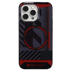 Audi IML Sport MagSafe tok iPhone 13 Pro Max - Fekete