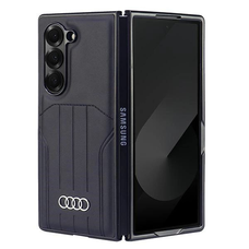 Audi szintetikus bőrből készült MagSafe tok Samsung Galaxy Z Fold 6 - Fekete tok