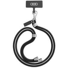 Audi Crossbody Univerzális Telefontartó Nyakpánt 120cm x 10mm - Fekete