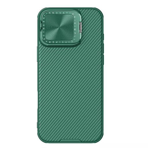 Nillkin - CamShield Prop - iPhone 16 Pro - Zöld tok Nillkin - CamShield Prop - iPhone 16 Pro - Zöld tok