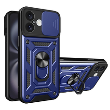  Techsuit - CamShield sorozat - iPhone 16 - Kék tok