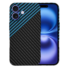  Techsuit - Karbonit RostHéj - iPhone 16 - Kék Pulzus tok