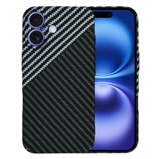  Techsuit - Karbonit Szálhéj - iPhone 16 - Lopakodó Szürke tok