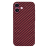  Techsuit - Carbonit Szálhéj - iPhone 16 Plus - Piros tok - 1. kép