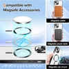  Techsuit - Luxus Kristály MagSafe - iPhone 16 - Fekete tok - 2. kép