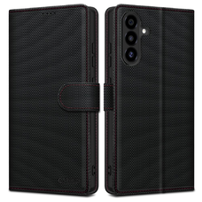 Tech-protect Wallet Rs Galaxy A56 5G fekete/piros tok