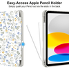 Tech-protect SC Pen iPad 10.9” 2022 / 11” 2025 Tavaszi Virágok tok - 2. kép