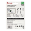 TCBEST rechargable battery R6 (AA) 650 mAh with socket Type C + cable USB A to 2 x Type C 2 pcs - 0. kép
