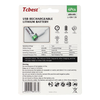 TCBEST tölthető elem R3 (AAA) 180 mAh Type C aljzattal + USB A - 4 x Type C kábel 4 db, - 0. kép