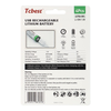 TCBEST újratölthető ceruzaelem R6 (AA) 1100 mAh Type C csatlakozóval + USB A - 4 x Type C kábel 4 db - 0. kép