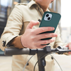 MATT tok iPhone 16e (SE 4 2025) sötétzöld tok - 4. kép