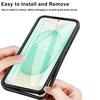  Techsuit - ColorVerse 360 sorozat + Kijelzővédő - Samsung Galaxy S25 Edge - Fekete tok - 4. kép