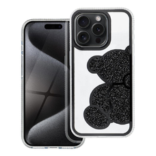 TEDDY BEAR tok IPHONE 16e-hez fekete