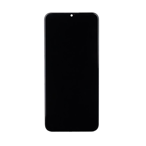 LCD kijelző + Érintőegység + Első fedél Samsung A035F Galaxy A03 Fekete