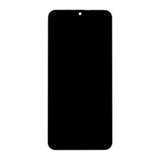 LCD kijelző + Érintőegység + Előlap Samsung A165 Galaxy A16 4G Fekete (Szervizcsomag)