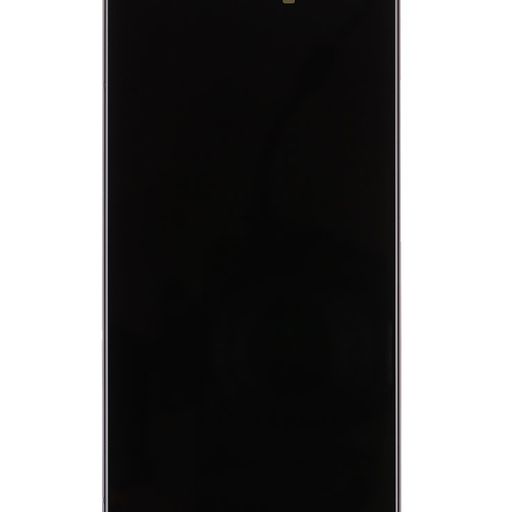 LCD kijelző + Érintő egység + Előlapi burkolat Samsung S906B Galaxy S22+ Phantom Black (Szervízcsomag)