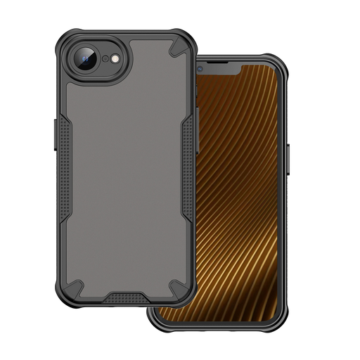 Defender Matt tok iPhone 16e fekete Defender Matt tok iPhone 16e fekete