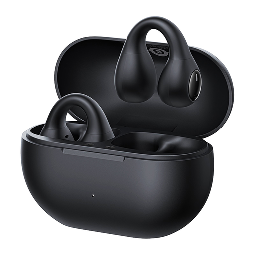  Baseus - Vezeték nélküli fülhallgató Bass 15 Clip (A00079500113-00) - Valódi vezeték nélküli, ENC, Bluetooth 5.4, Nyitott fülhallgató, USB-C - Csoportos fekete