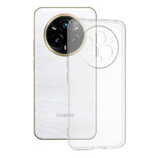  Techsuit - Átlátszó Szilikon - Realme 14 Pro+ - Átlátszó tok