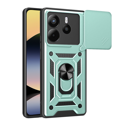 Techsuit - CamShield Sorozat - Xiaomi Redmi Note 14 4G (164,84 x 78,15 x 8,16mm) - Zöld tok Techsuit - CamShield Sorozat - Xiaomi Redmi Note 14 4G (164,84 x 78,15 x 8,16mm) - Zöld tok