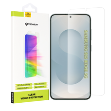  Techsuit - Kristálytiszta Üveg - Samsung Galaxy S25 Edge - Átlátszó üvegfólia