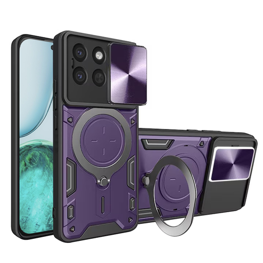 Techsuit - CamGuard Pro - Honor X8c - Lila tok Techsuit - CamGuard Pro - Honor X8c - Lila tok