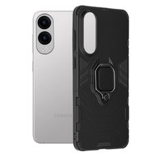  Techsuit - Szilikon Védő - Samsung Galaxy S25 Edge - Fekete tok