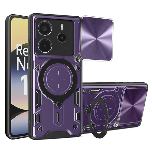  Techsuit - CamGuard Pro - Xiaomi Redmi Note 14 4G (164,84 x 78,15 x 8,16mm) - Lila tok