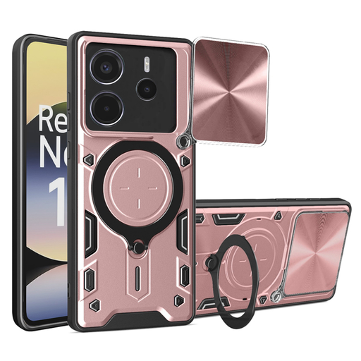 Techsuit - CamGuard Pro - Xiaomi Redmi Note 14 4G (164,84 x 78,15 x 8,16mm) - Rózsaarany tok Techsuit - CamGuard Pro - Xiaomi Redmi Note 14 4G (164,84 x 78,15 x 8,16mm) - Rózsaarany tok