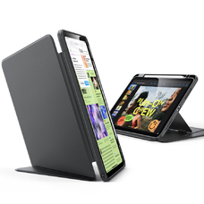 ESR Flip Hybrid iPad Air 10,9” 4 / 5 / 2020-2022 / 11” 6 / 7 / 2024-2025 Fekete tok