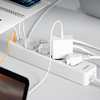 Tessan TS-307-C elosztó (fehér) USB porttal - 2. kép