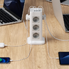  Elosztó USB porttal Tessan TS-TPS04-DE (fehér) - 0. kép