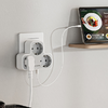 Tessan Fali Elosztó TS-331 USB portokkal - 0. kép