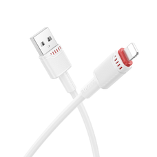 Borofone Kábel BX110 Beneficio - USB-Lighting kábel - 2,4A 1 méter fehér