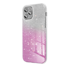 SHINING tok iPhone 16e (SE 4 2025) átlátszó rózsaszín