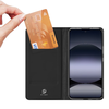DUX DUCIS wallet case SKIN PRO tok REDMI NOTE 14 4G (163,25mm) fekete - 0. kép