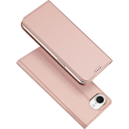 DUX DUCIS SKIN PRO fliptok IPHONE 16e tok rózsaszín DUX DUCIS SKIN PRO fliptok IPHONE 16e tok rózsaszín