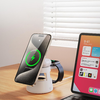 DUZZONA W23 5 az 1-ben mágneses vezeték nélküli töltőállomás Bluetooth hangszóróval - 3. kép