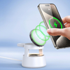 DUZZONA W23 5 az 1-ben mágneses vezeték nélküli töltőállomás Bluetooth hangszóróval - 4. kép