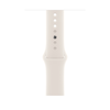 Apple Watch SE2 v3 Cellular 44mm Starlight Alu Case with Starlight Sport Band - M/L - 0. kép
