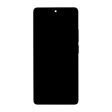 LCD kijelző + Érintőegység + Előlapi borítás Xiaomi Redmi Note 13 Pro 4G Éjfekete