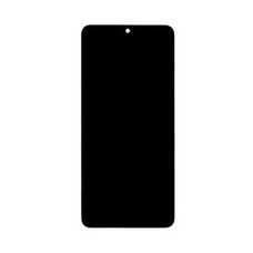 LCD kijelző + Érintőpanel + Elülső burkolat Samsung A415 Galaxy A41 Fekete